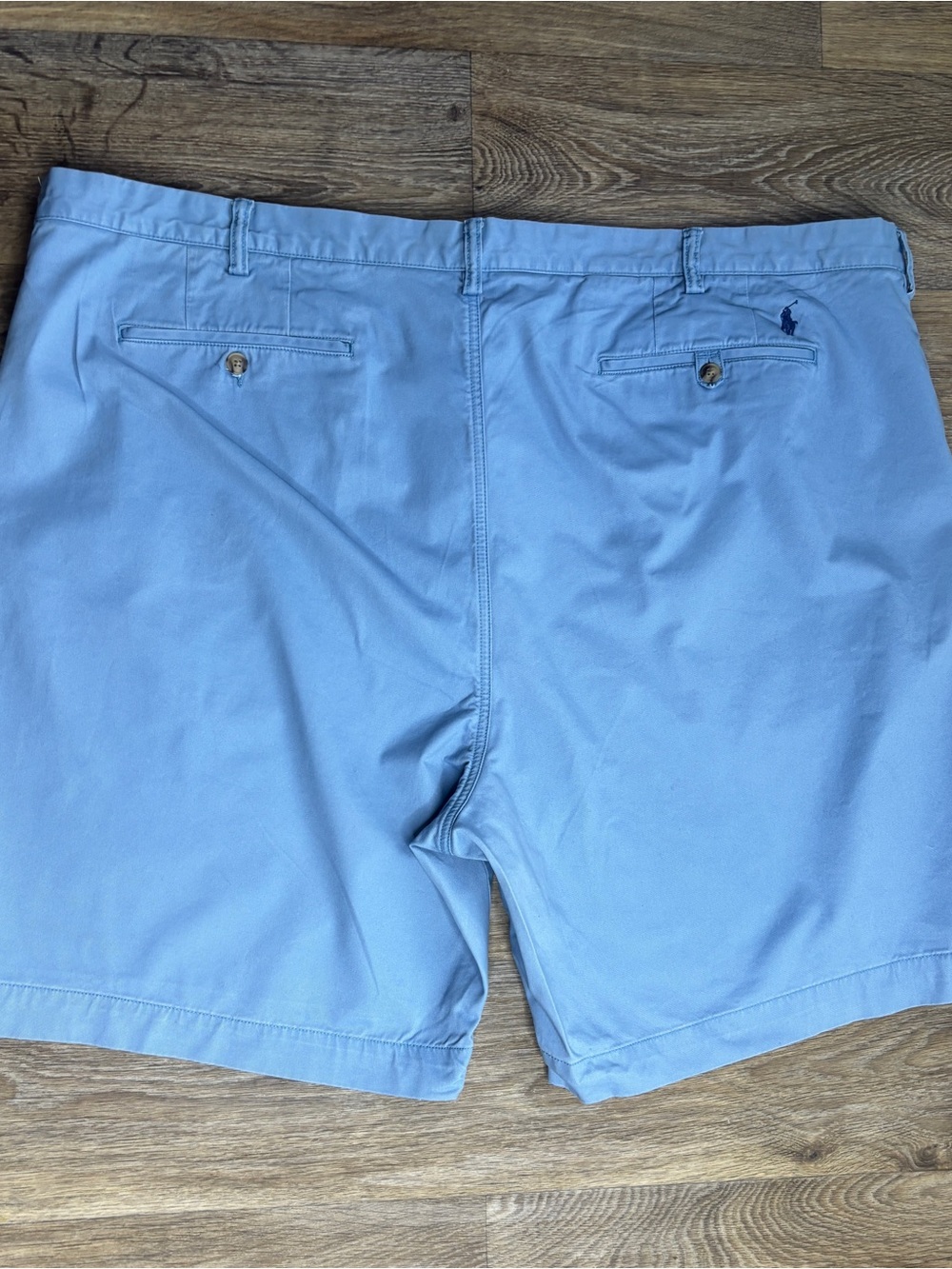 Polo Ralph Lauren Stretch Classic Fit Shorts Blue Chino Men Size 50B - Picture 5 of 7